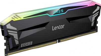 Memorie Lexar Ares RGB, DDR5, 32 GB, 6400 MHz, CL32, LD5EU016G-R6400GDLA