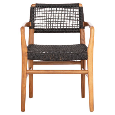 Kolltuk ngrënieje Rosco 56x54x79Hcm (HM6132.02), zezë