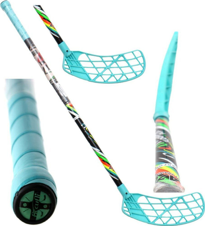 Shkop floorball Unihoc Airtek, 70cm, për dorën e majtë, blu