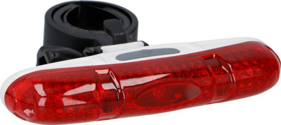 Dritë e pasme biçiklete Dunlop 249353, 5 LED, 3 mënyra ndriçimi, e kuqe