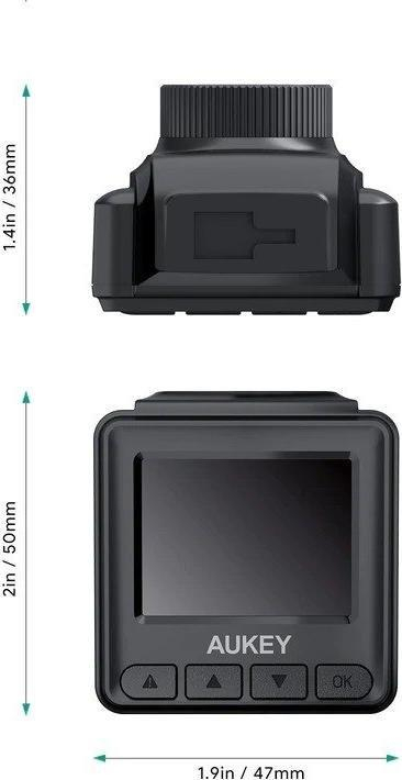 Kamerë makine Aukey DRA5, Full HD 1080p, kënd 170°, e zezë