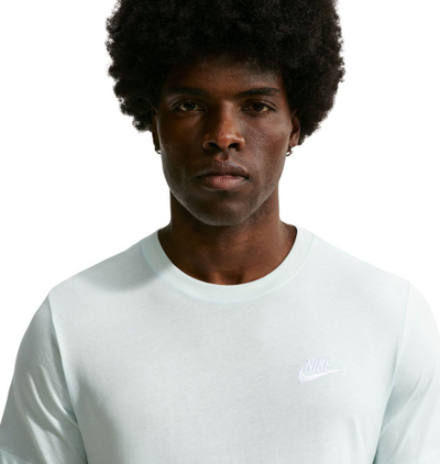 Bluza Nike Club Tee, 100% pambuk, e gjelbër mente, për meshkuj