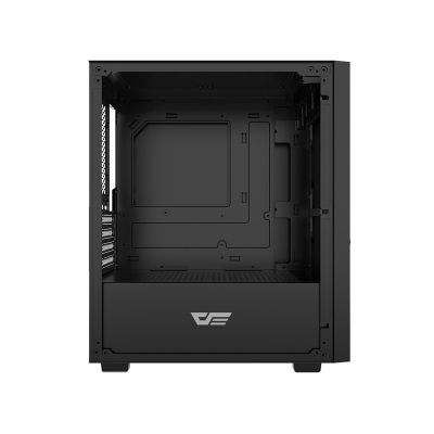 Kuti kompjuteri Darkflash M305, Micro ATX, panel xham i temperuar, e zezë