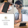 Kuti-portofol Tech-Protect për Motorola Moto G86 5G, lëkurë eco, me stand, e zezë