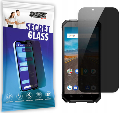 Xham mbrojtës Grizz SecretGlass për Ulefone Armor X, privacy, transparent