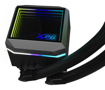 Ftohës uji CPU XPG Levante II 360, radiator 360 mm, RGB, i zi