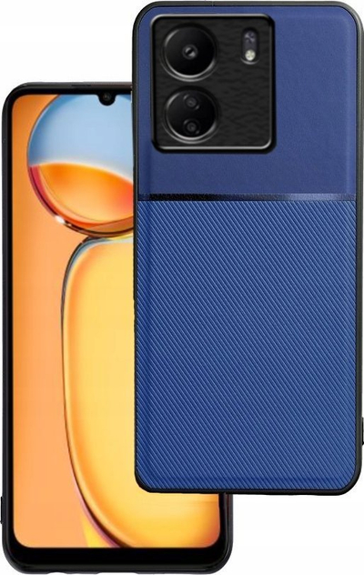 Mbrojtëse telefoni Forcell Noble për Xiaomi Redmi 13C, fleksibile, e zezë