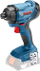Vidhosëse goditëse me bateri Bosch GDR 180-LI, 18V, pa bateri, blu