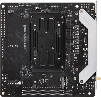 Pllakë amë ASRock A620I LIGHTNING WIFI, Wi-Fi 6E, 2.5 Gb/s LAN, RGB, e zezë