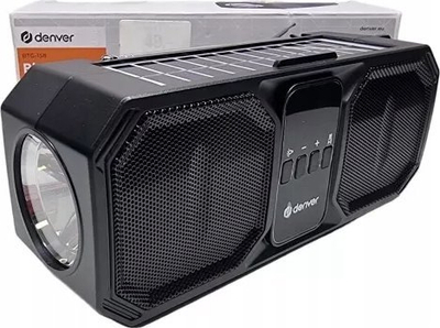 Kaltoparlant Bluetooth Denver BTG-158, 80W, me panel diell, me radio FM, i zi