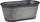 Vazo dekorative metalike Plant Pot, 46x25x18.5 cm, gri