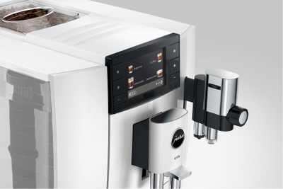 Makina automatike espresso Jura E8, 3.5", kontroll me aplikacion, e bardhë