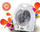 Ventilator nxehës Noveen FH 03, i bardhë