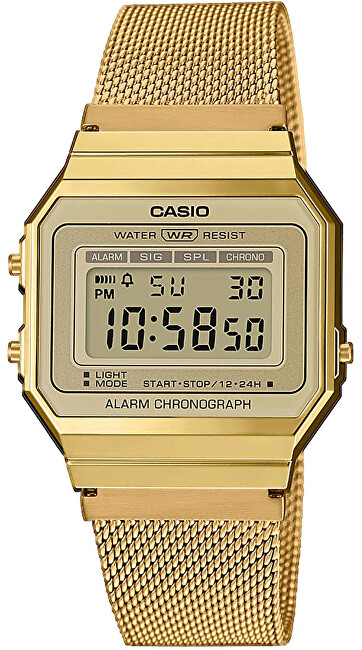 Orë Casio Casio Vintage A700WEMG-9AEF New Slim, e artë