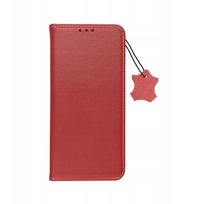 Mbështjellës libri Smart Pro për Samsung S25 Ultra, lëkurë, burgundy
