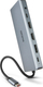 Hub USB C DICOTA D32065, USB 3.2 Gen 1, 100W PD, argjendtë