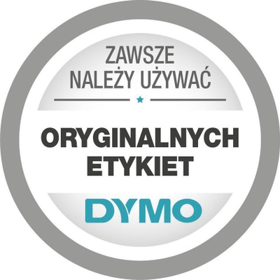 Printer etiketa Dymo LabelManager 210D, ekran i madh, shirita DYMO D1, gri