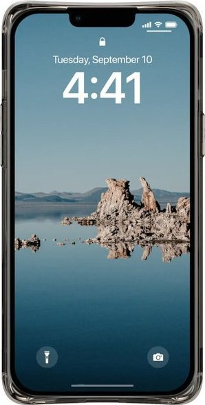 Mbështjellëse UAG Plyo për iPhone 14 Plus, 6.7\", MagSafe, transparente gri Grey Ash