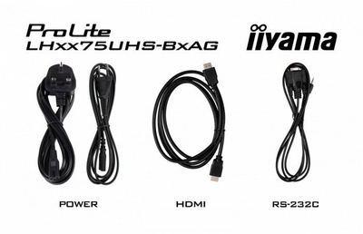 Ekran profesional signage Iiyama ProLite LH5575UHS-B2AG, 55\", 4K UHD, i zi