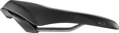 Shalë biçiklete Selle Royal Scientia A3 Athletic, sportive, me xhel komod, e zezë