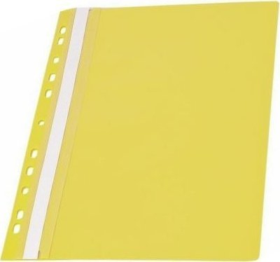 Dosje varëse APLI Soft Yellow PP A4, kapak transparent, e verdhë