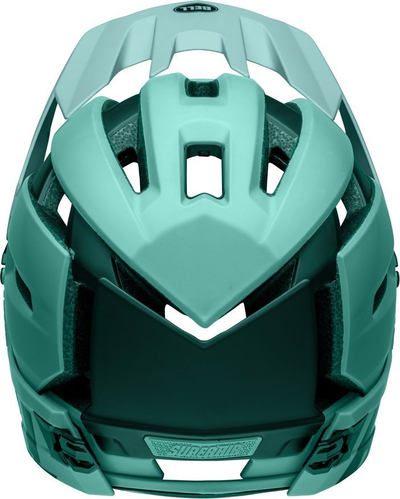 Helmetë çiklizmi Full Face Bell Super Air R Mips Spherical, MTB, e bardhë infrakuqe mat me shkëlqim