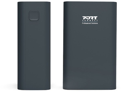 Power bank Port Designs 907004, 26800mAh, 65W, црна
