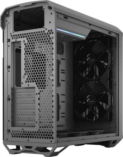 Kasë Fractal Design Torrent TG Light Tint, e hirtë, Full Tower
