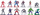 Figurina metalike Marvel Nano Metalfigs Wave 1, set 24 copë, 4 cm, shumëngjyrëshe