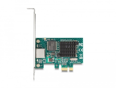 Kartë rrjeti Delock PCI Express x1, 1x RJ45, Gigabit Ethernet