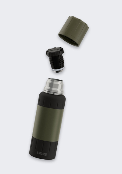 Термос Sigg Alpine Star 0.75L, нерѓосувачки челик, вакуум изолација, сив