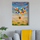 Pikturë kanavace HomeMarkt Gobi HM4761, 50x70cm, me kornizë druri, shumëngjyrëshe