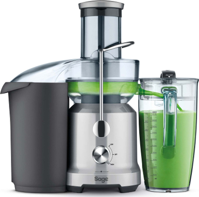 Shtrydhëse frutash Sage Nutri Juicer Cold BJE430SIL, 2 shpejtësi, inox, ngjyrë argjendi