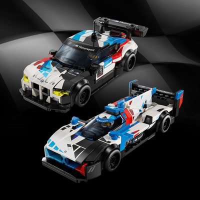 Set ndërtimi LEGO Speed Champions BMW M4 GT3 BMW M Hybrid V8, 76922, 9+ vjeç, shumëngjyrësh