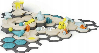 Set ndërtimi Ravensburger GraviTrax Junior Starter Set Ice Construction, për kalamaj 3+, me temë akulli