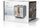 Toaster Nedis Soft Touch, 2 hapsira të gjera, 900W, inox me detaje druri