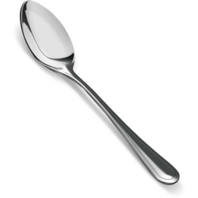 Set lugë çaji Lamart LT5011, 15cm, 4 copë, të argjendtë