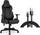 Karrige gaming SENSE7 Sentinel Fabric, mbajtëse krahësh që rregullohen, drita RGB, e zezë