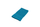 Peshqir Okko Terry 738, 400 g/m², 50x80 cm, blu