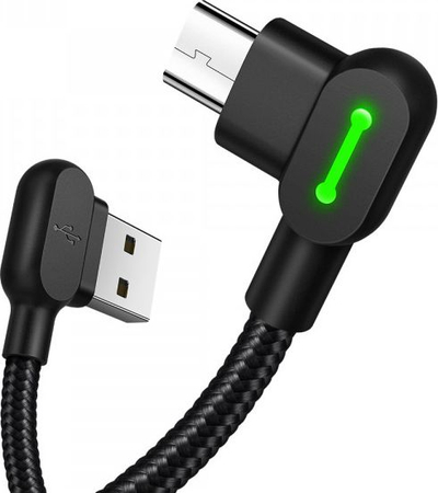 Kabllo USB në Micro USB Mcdodo CA-5772, 1.8m, 2A, e zezë
