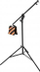 Tripod ndriçimi Camrock LS-523, lartësi 3.75m, aliazh alumini, i zi