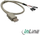 Kabllo adapter USB InLine 33440B, USB 2.0, 0.4m, gri