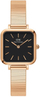 Orë për femra Daniel Wellington 22x22 RG Black DW00100518, e artë