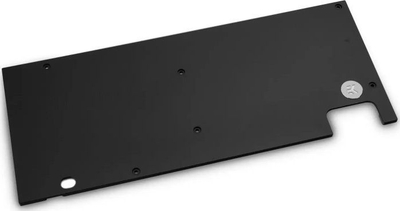 Pllakë mbrapa për kartë grafike EK Water Blocks Vector Radeon RX 5700 +XT, e zezë