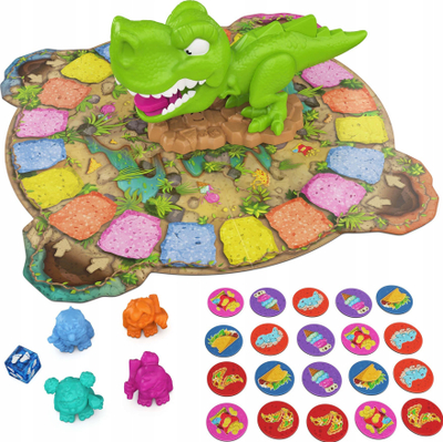 Lojë me shoqni Asmodee Snack O Saurus Rex, për kalamaj 5+, shumëngjyrëshe