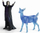 Figurina Schleich Harry Potter, set me 2 copë Professor Snape dhe Patronus Deer, shumëngjyrëshe