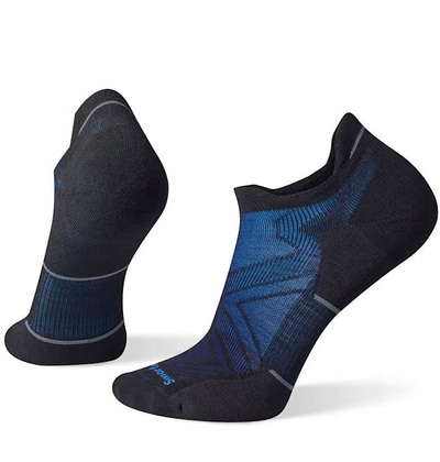 Çorape vrapimi Smartwool Run Targeted Cushion Low Ankle, unisex, përvijim i ulët, të zeza
