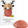Sfungjer fytyre The Konjac Rudolph Mini, konjac natyral, argjilë e kuqe franceze