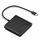 Adaptues video FANTEC USB C në HDMI, 4K, USB 3.0, i zi