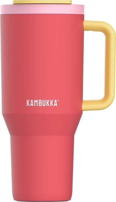 Termus tumbler Kambukka Rio, 950ml, çelik inox, Pink Papaya